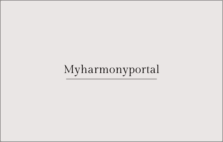 myharmonyportal